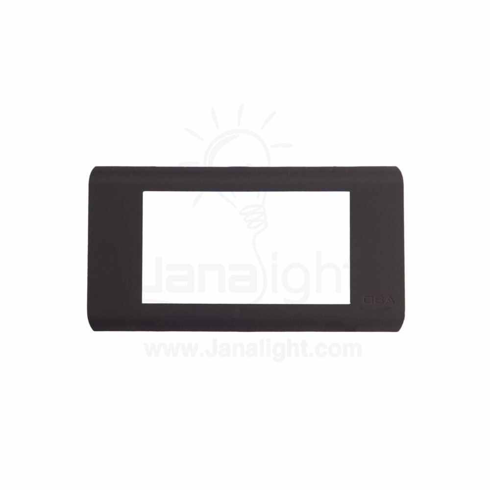 OSA وش رباعي بني 3 osa dark brown Cover Plate